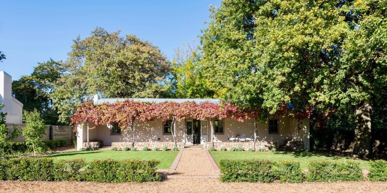 La Chataigne Wines & Guest Cottages Franschhoek Exterior foto