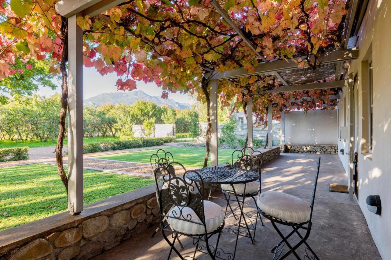 La Chataigne Wines & Guest Cottages Franschhoek Exterior foto