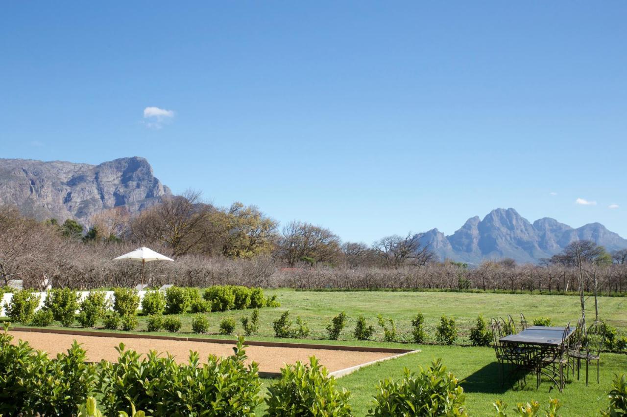 La Chataigne Wines & Guest Cottages Franschhoek Exterior foto