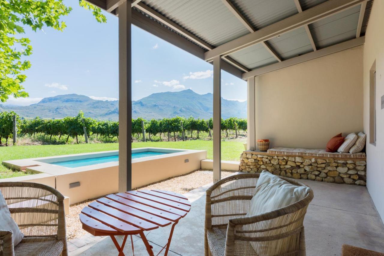 La Chataigne Wines & Guest Cottages Franschhoek Exterior foto