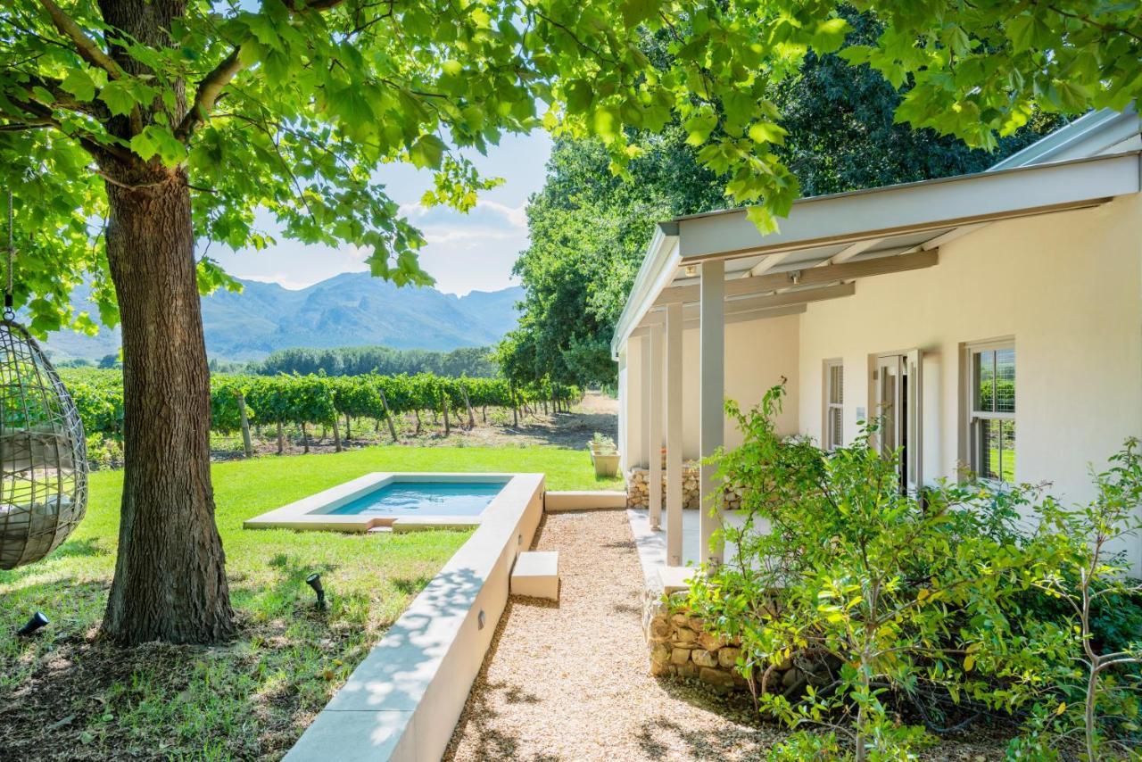 La Chataigne Wines & Guest Cottages Franschhoek Exterior foto