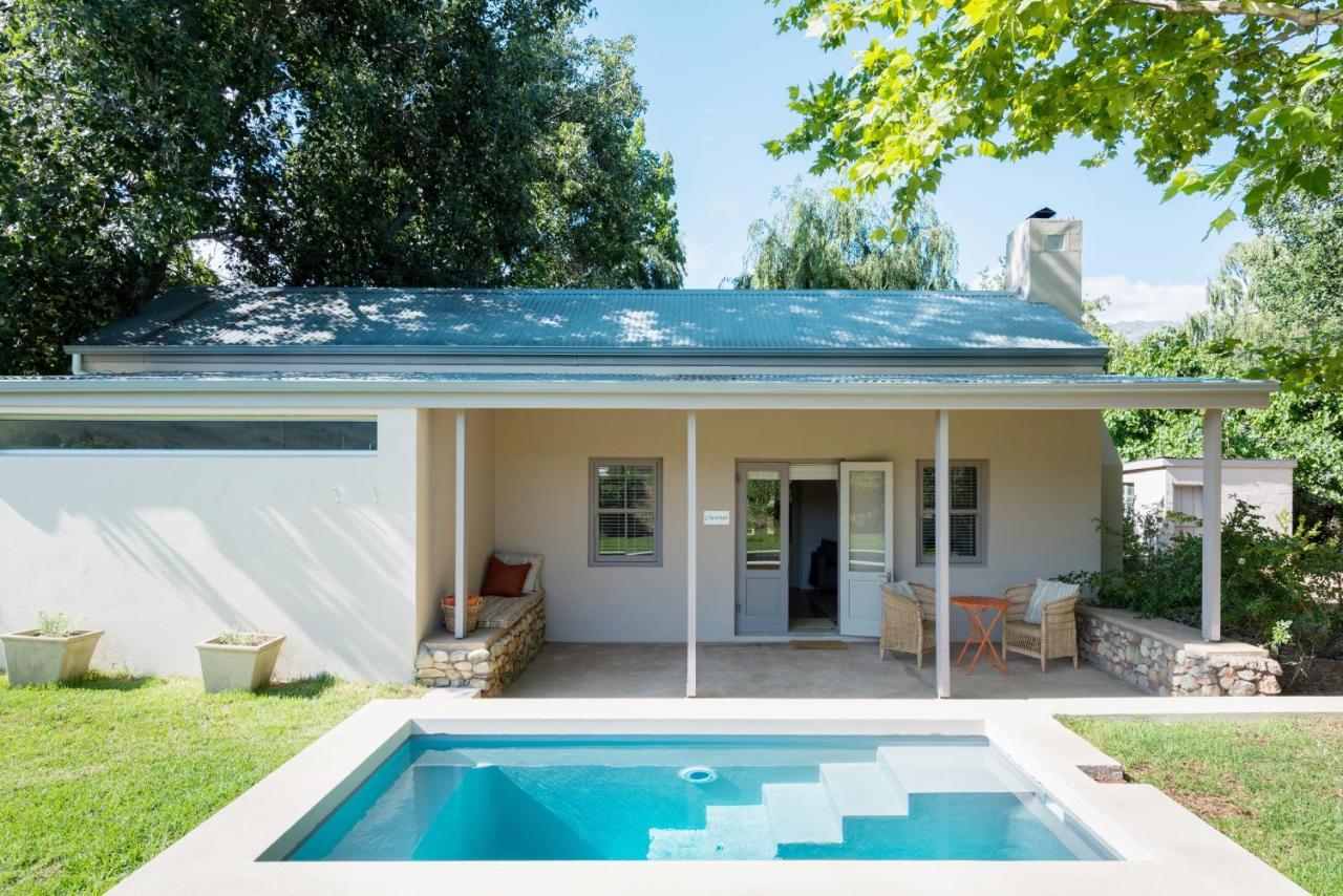 La Chataigne Wines & Guest Cottages Franschhoek Exterior foto
